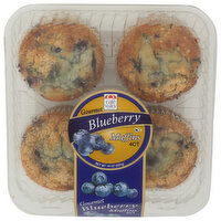 CAFE VALLEY BAKERY Gourmet Blueberry Muffin - 3.5 Ounce - 4 Count