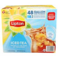 Lipton Gallon Size Tea Bags Iced - 24 Ounce - 2 Count