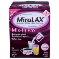 Miralax Max-In Pax - 0.5 Ounce - 20 Count