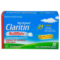 Claritin Reditabs Indoor & Outdoor Allergies - 30 Count