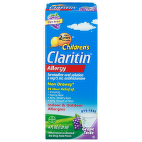 Children's Claritin Grape Taste Loratadine Oral Solution - 4 Fluid Ounce