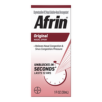 Afrin Original Nasal Spray - 1.01 Fluid Ounce