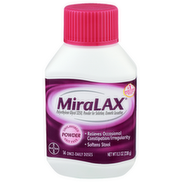 Miralax Polyethylene Glycol 3350, Powder For Solution, Osmotic Laxative - 0.593 Ounce - 14 Count