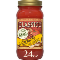 Classico Fire Roasted Tomato & Garlic Pasta Sauce - 24 Ounce