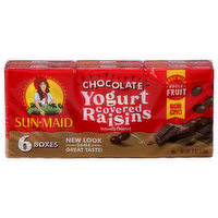 SunMaid Chocolate Yogurt Covered Raisins - 6 Ounce