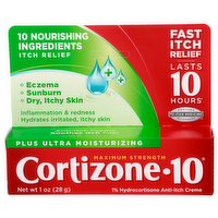 Cortizone10 1% Hydrocortisone Anti-Itch Creme - 1 Ounce