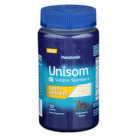 Unisom Elderberry Flavor Simple Slumbers - 42 Count