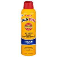 Gold Bond Fresh Scent No Mess Body Powder Spray - 7 Ounce