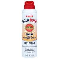Gold Bond Invisible Body Powder Spray - 7 Ounce