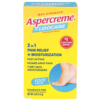Aspercreme Foot Cream - 4 Ounce