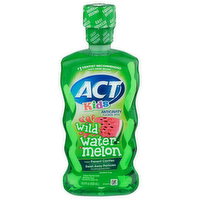 Act Kids Wild Watermelon Anticavity Fluoride Rinse - 16.9 Fluid Ounce