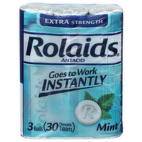 Rolaids Mint Extra Strength Antacid - 3 Count