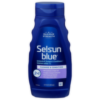 Selsun Blue 1 Cleanse & Condition Antidandruff Shampoo & Conditioner - 11 Fluid Ounce
