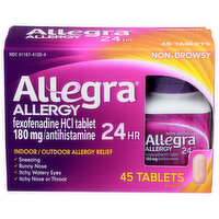 Allegra Allergy Indoor Outdoor Relief - 45 Count