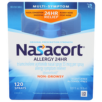 Nasacort Scent-Free Multi-Symptom Allergy - 0.005 Fluid Ounce - 120 Count