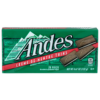 ANDES Creme De Menthe Thins - 0.167 Ounce - 28 Count