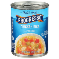 Progresso Chicken Rice With Vegetables Traditional Soup - 19 Ounce