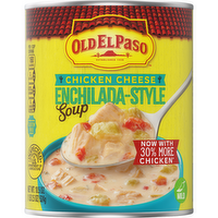 Old El Paso Chicken Cheese Enchilada-Style Soup, Ready To Serve Canned - 18.5 Ounce