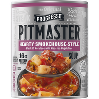 Progresso Pitmaster, Steak And Potatoes With Roasted Vegetables, Canned Soup - 18.5 Ounce