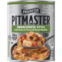 Progresso Pitmaster, Grilled Chicken And Potato With Roasted Vegetables Canned Soup - 19 Ounce