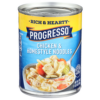 Progresso Rich & Hearty Chicken & Homestyle Noodles - 19 Ounce