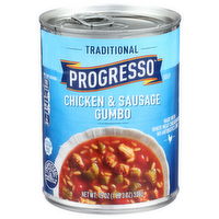 Progresso Chicken & Sausage Cumbo Soup - 19 Ounce