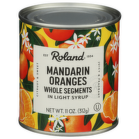 Roland Oranges Whole Segents Mandarin Light Syrup - 11 Ounce