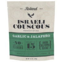 Roland Garlic & Jalapeno Israeli Couscous - 6.3 Ounce