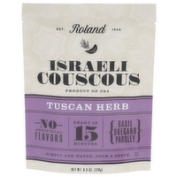 Roland Tuscan Herb Israeli Couscous - 6.3 Ounce