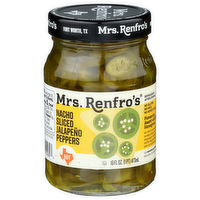 Mrs. Renfro's Hot Nacho Sliced Jalapeno Peppers - 16 Fluid Ounce