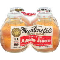 MARTINELLI's Gold Medal Apple Juice - 10 Fluid Ounce - 4 Count