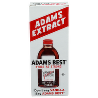 Adams Extract Vanilla Flavor Best - 4 Fluid Ounce