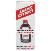 Adams Extract Vanilla Best - 1.5 Fluid Ounce