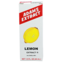Adams Extract Lemon - 1.5 Fluid Ounce