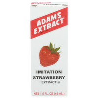 Adams Extract Strawberry Imitation - 1.5 Fluid Ounce