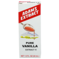 Adams Extract Pure Vanilla - 1.5 Fluid Ounce