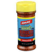 Adams Pantry Basics Burgers Fries&more Seasoning - 5.54 Ounce