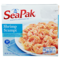 Seapak Shrimp & Seafood Co. In a Blend Of Real Butter, Garlic & Seasonings Scampi - 12 Ounce