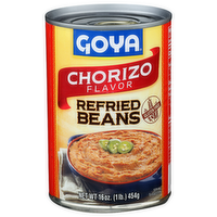 Goya Chorizo Refried Beans - 16 Ounce