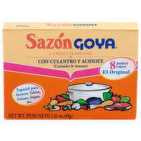Sazon Goya a Unique Seasoning - 0.176 Ounce - 8 Count