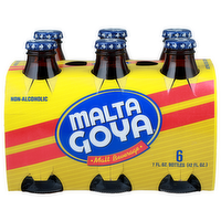 Malta Goya Malt Beverage - 7 Fluid Ounce - 6 Count
