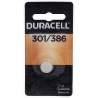 Duracell 301/386 1.5v Silver Oxide Battery 301386 - 1 Count