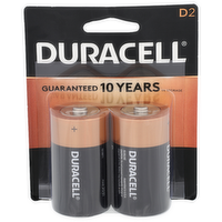 Duracell D2 1.5 V Alkaline Batteries - 2 Count