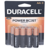 Duracell AA 8 1.5v Alkaline Batteries Power Boost - 8 Count