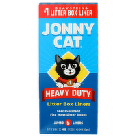 Jonny Cat Heavy Duty Litter Box Liners - 5 Count