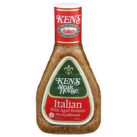 Ken's Steak House Northern Italian with Basil & Romano Dressing & Marinade - 16 Fluid Ounce