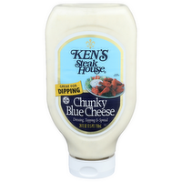 Ken's Steak House Chunky Blue Cheese Dressing, Topping & Spread - 24 Fluid Ounce
