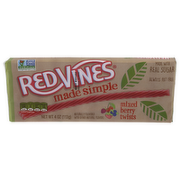 RED VINES Twists Made Simple Mixed Berry - 4 Ounce