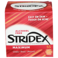 Stridex Maximum Salicylic Acid 2% Ww Acne Medication - 55 Count