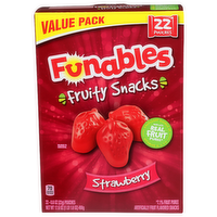 Funables Strawberry Fruity Snacks - 0.8 Ounce - 22 Count